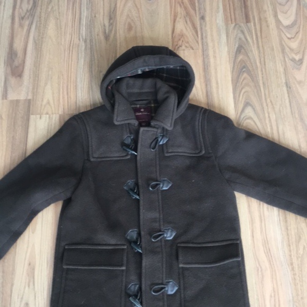 Brooks Brothers, 100% Wool, Duffle Trench Coat